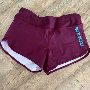 💜 Rogue maroon runnings shorts